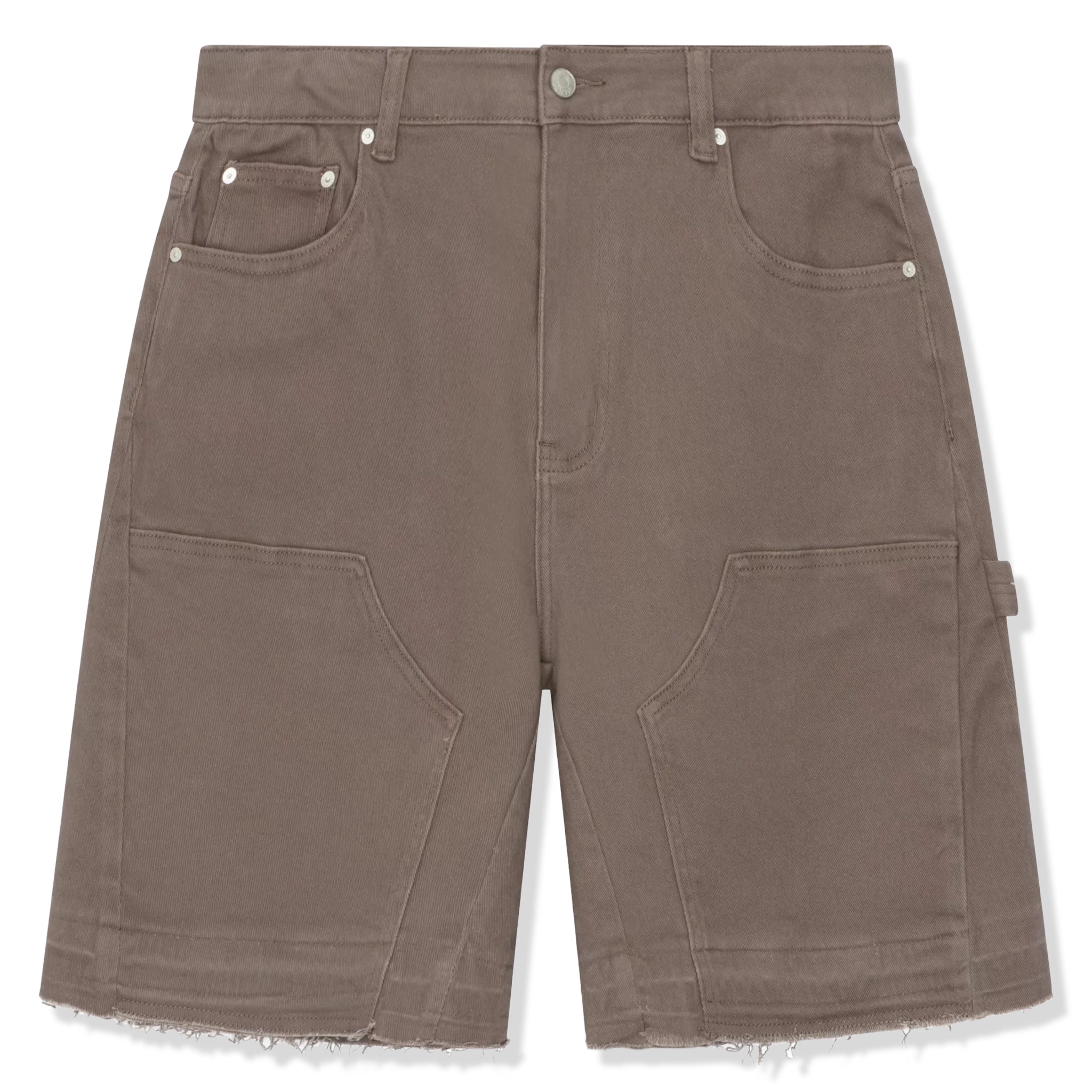 SIARR Rio Sage Shorts - Women's High Waisted Athletic Running Shorts with Pockets - Perfect for Gym, Yoga, and Outdoor Activities