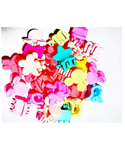 10-Piece Cute Hair Clips Set - Star, Flower & Rabbit Designs | Colorful Cartoon Hairpins for Girls & Babies | Perfect for School, Parties & Daily Hair Accessories
