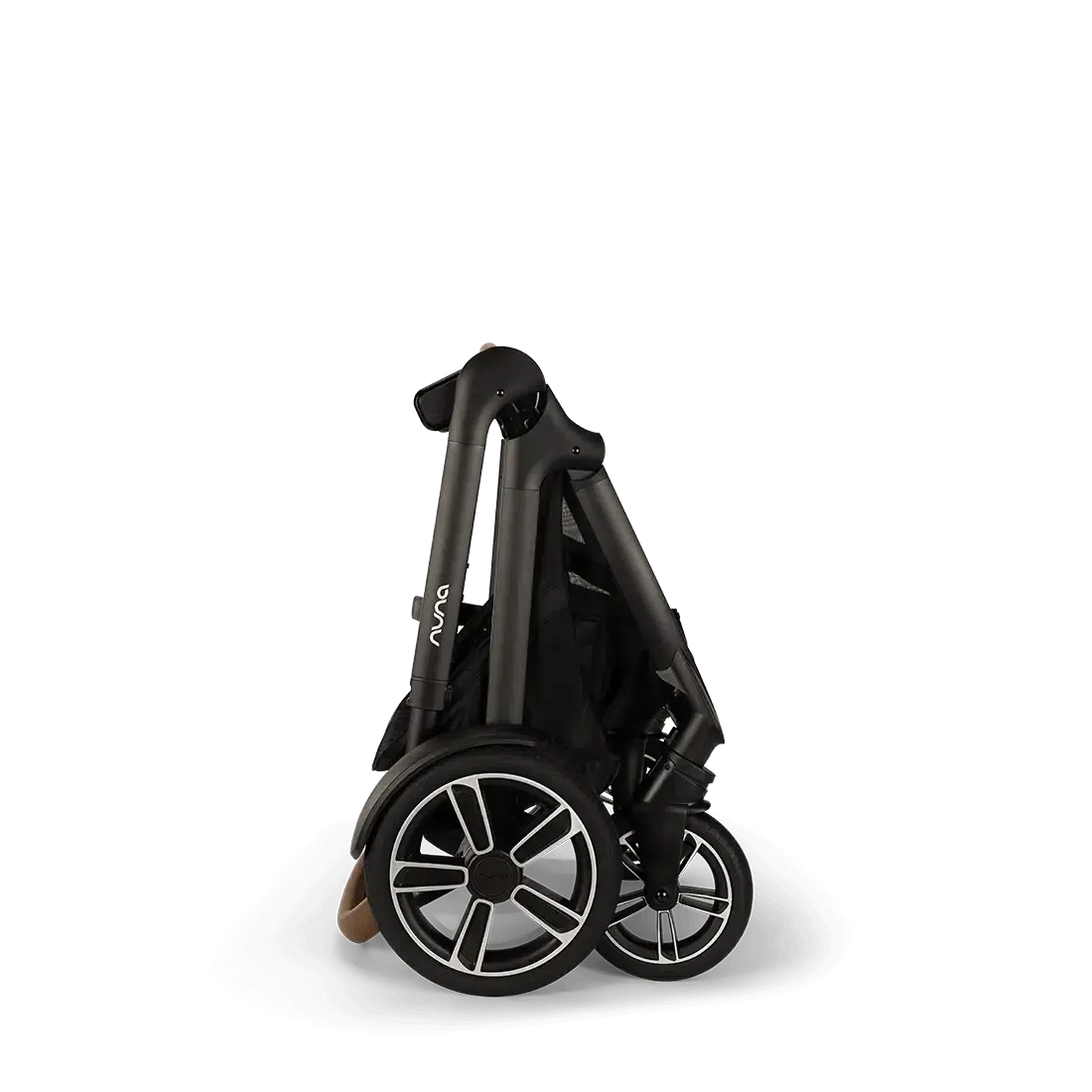 Nuna Demi Next Stroller with Rider Board in Caviar - Lightweight Compact Travel Stroller for Toddlers & Newborns | Perfect for City Walks, Shopping & Family Outings