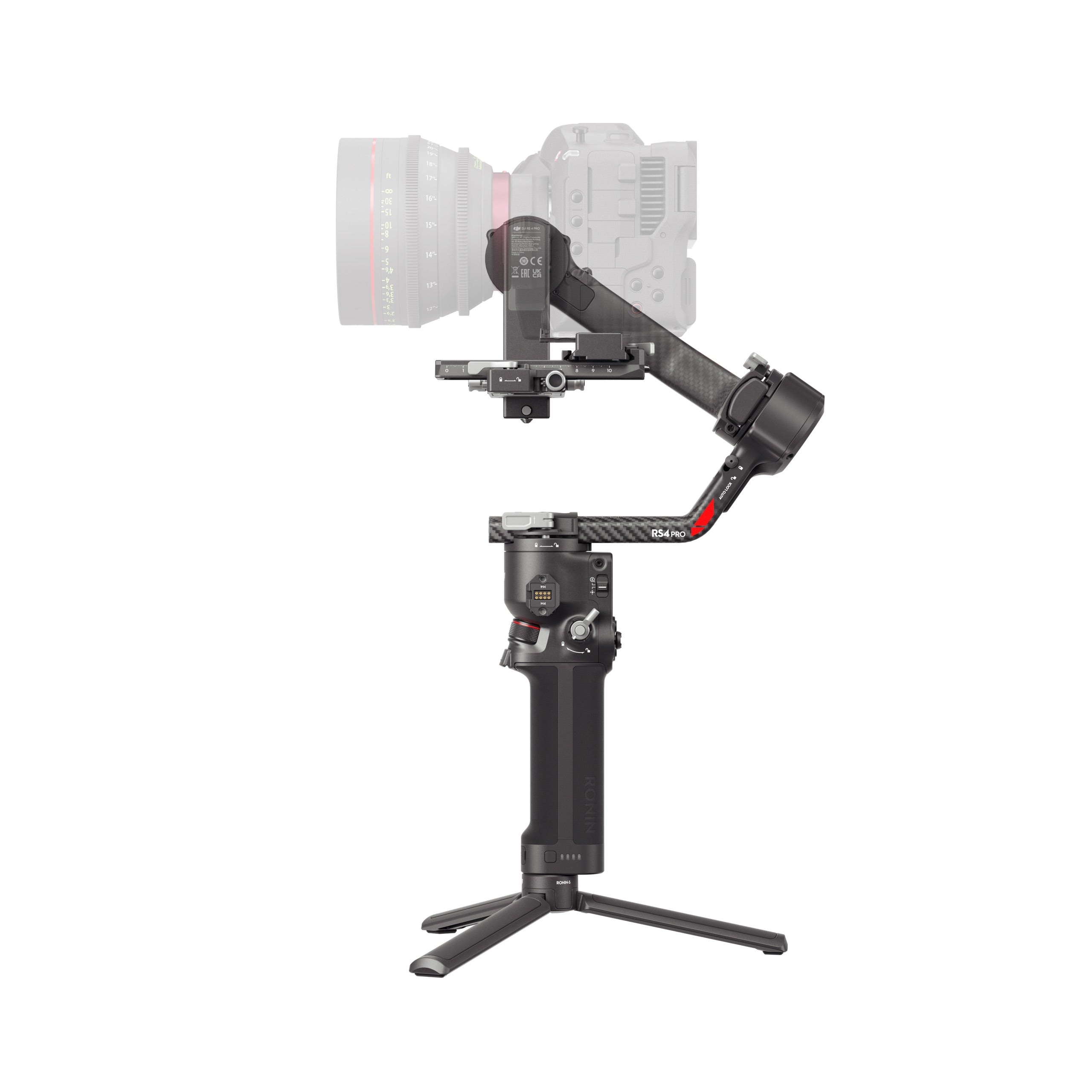 DJI RS 4 Pro Combo 3-Axis Gimbal Stabilizer for Mirrorless & DSLR Cameras - Professional Video Stabilization for Filmmaking, Vlogging & Content Creation