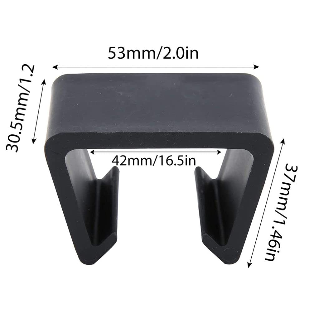 DOITOOL 10-Piece Furniture Clips for Sofa, Couch, Patio & Sectional Chairs - Heavy Duty Plastic Clips for Rattan, Wicker & Outdoor Furniture - Secure Cushions & Prevent Sliding (Ideal for Living Room, Garden & Poolside)