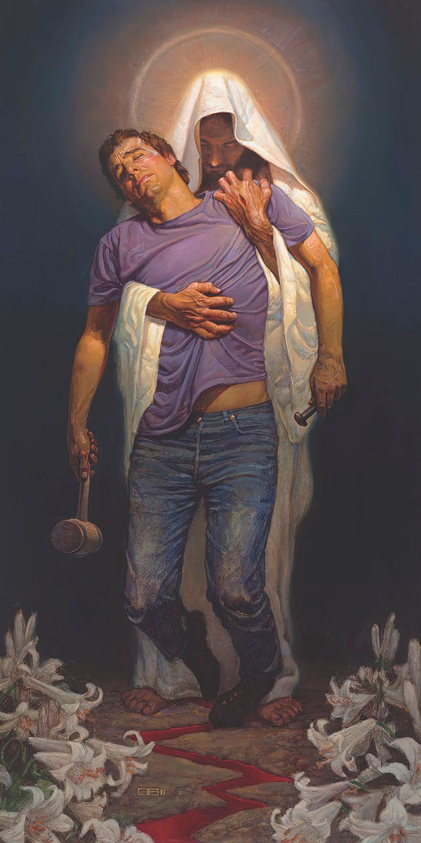 Forgiven by Thomas Blackshear II - Inspirational Christian Wall Art for Home & Church Decor | Perfect for Living Rooms, Bedrooms & Prayer Spaces