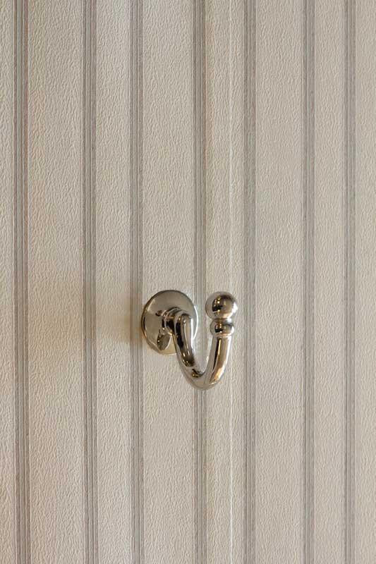 Nickel Plated Krok Single Hook - Durable and Rust-Resistant for Hanging Plants, Keys, and Home Decor