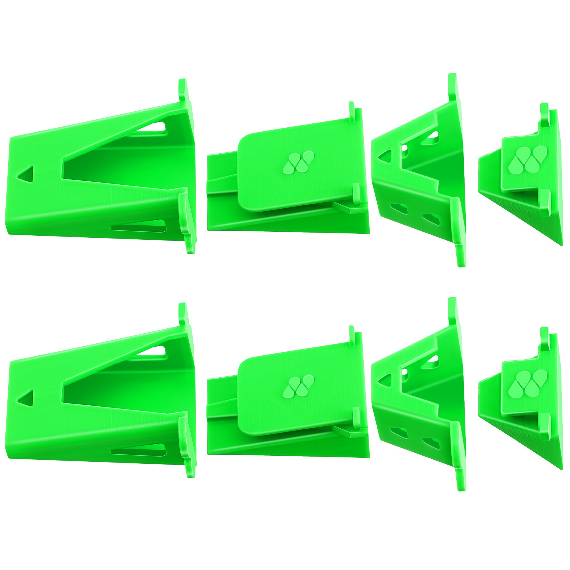 2 Pack Fabric Tube Maker for DIY Roll Rugs - Sewing Bias Tape Tool with Patented Design (Green) - Perfect for Crafting, Home Decor & Quilting Projects