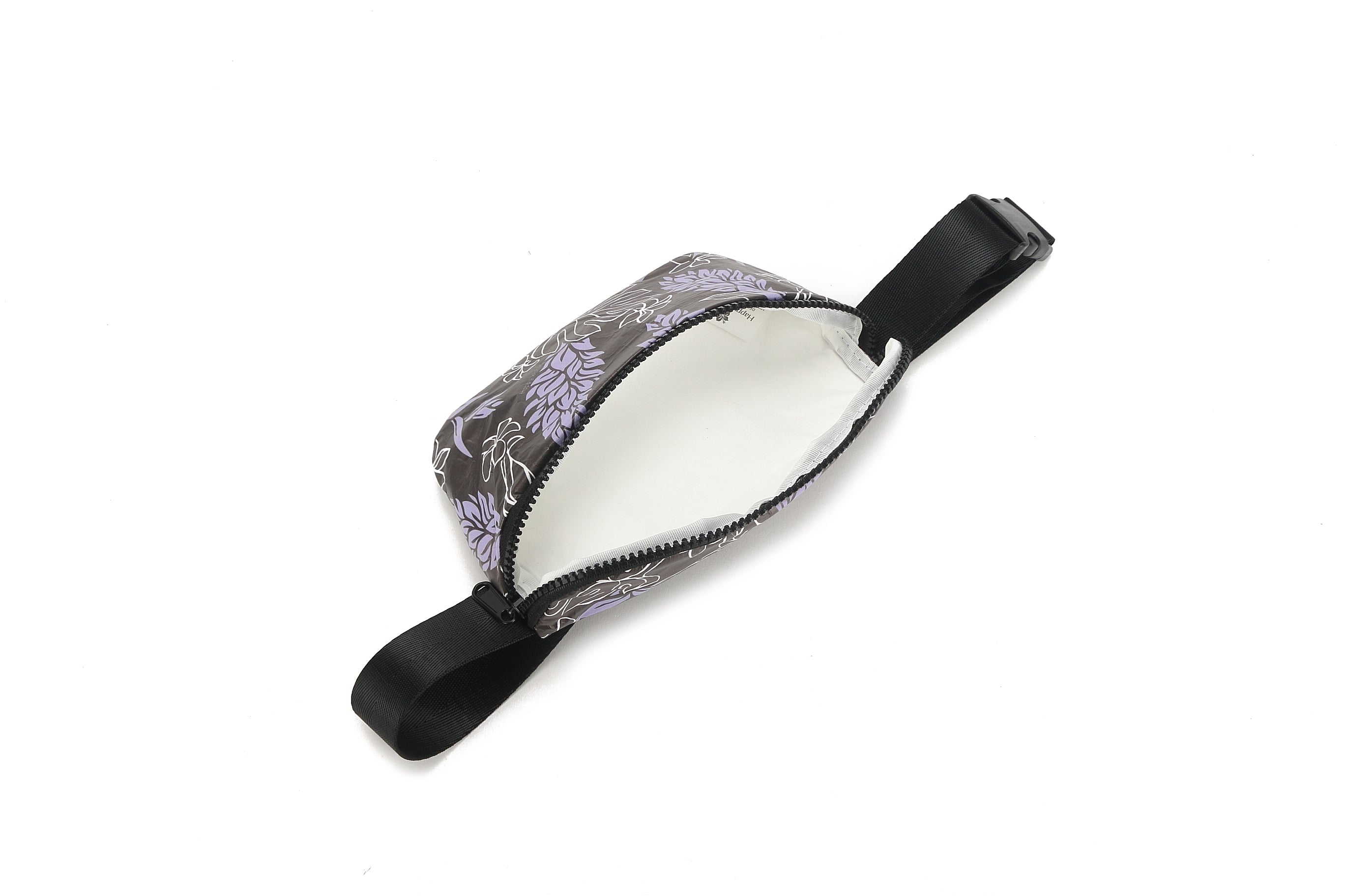 Fanny Pack Wai Wai Ginger Black - Water-Resistant Waist Bag for Travel, Hiking & Running - Hands-Free Convenience for Outdoor Adventures