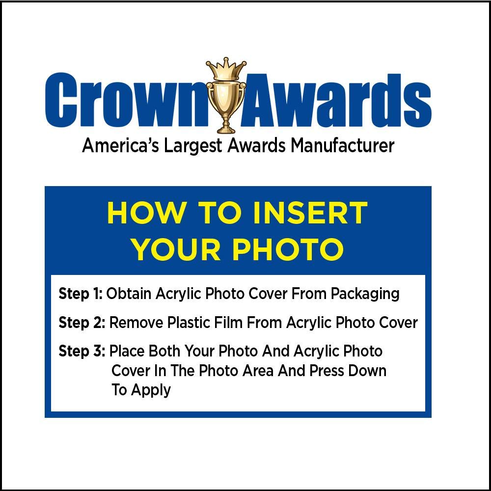 Custom Engraved 9x7 Photo Plaque Award - Perfect Coach & Team Gift for Sports & Events