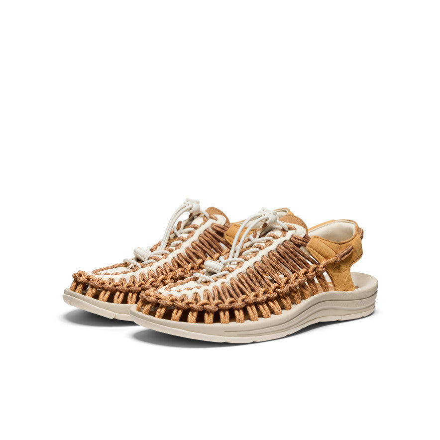 UNEEK Women's Comfortable Sneakers - Oak Buff/Chipmunk Color | Lightweight Walking Shoes for Casual Wear, Travel & Outdoor Activities
