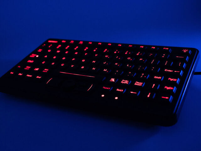 iKey Industrial Keyboard with Emergency Key - Rugged, Waterproof & Dustproof Computer Keyboard for Harsh Environments | Ideal for Factories, Warehouses & Outdoor Use