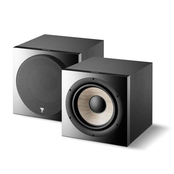 Focal Sub 1000 F 12-Inch Flax Cone Subwoofer - Premium Home Theater & Music Sound System for Deep Bass
