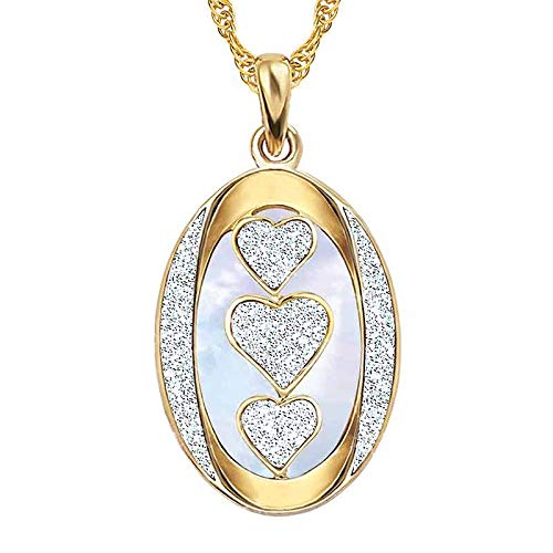 Danbury Mint 'You Will Do Great Things' Graduation Gold Pendant - Elegant Jewelry Gift for Daughter, Granddaughter & Friends - Perfect High School & College Graduation Keepsake - #1162-011 - Ideal for Ceremonies, Parties & Special Occasions