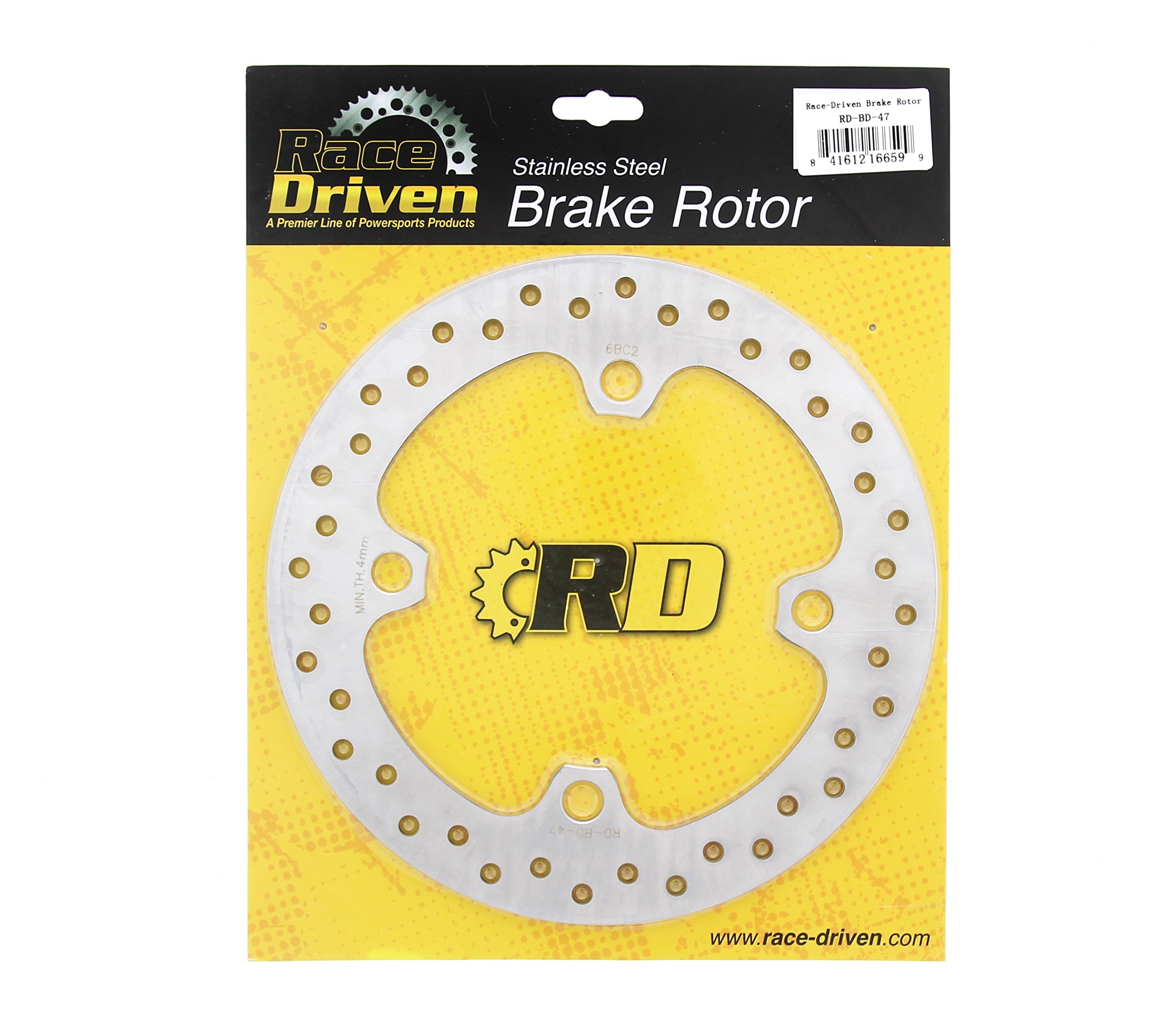 Race-Driven Rear Brake Rotors for Polaris General XP 4 1000 (2020-2025) - High Performance Off-Road Braking for UTV & Side-by-Side Adventures
