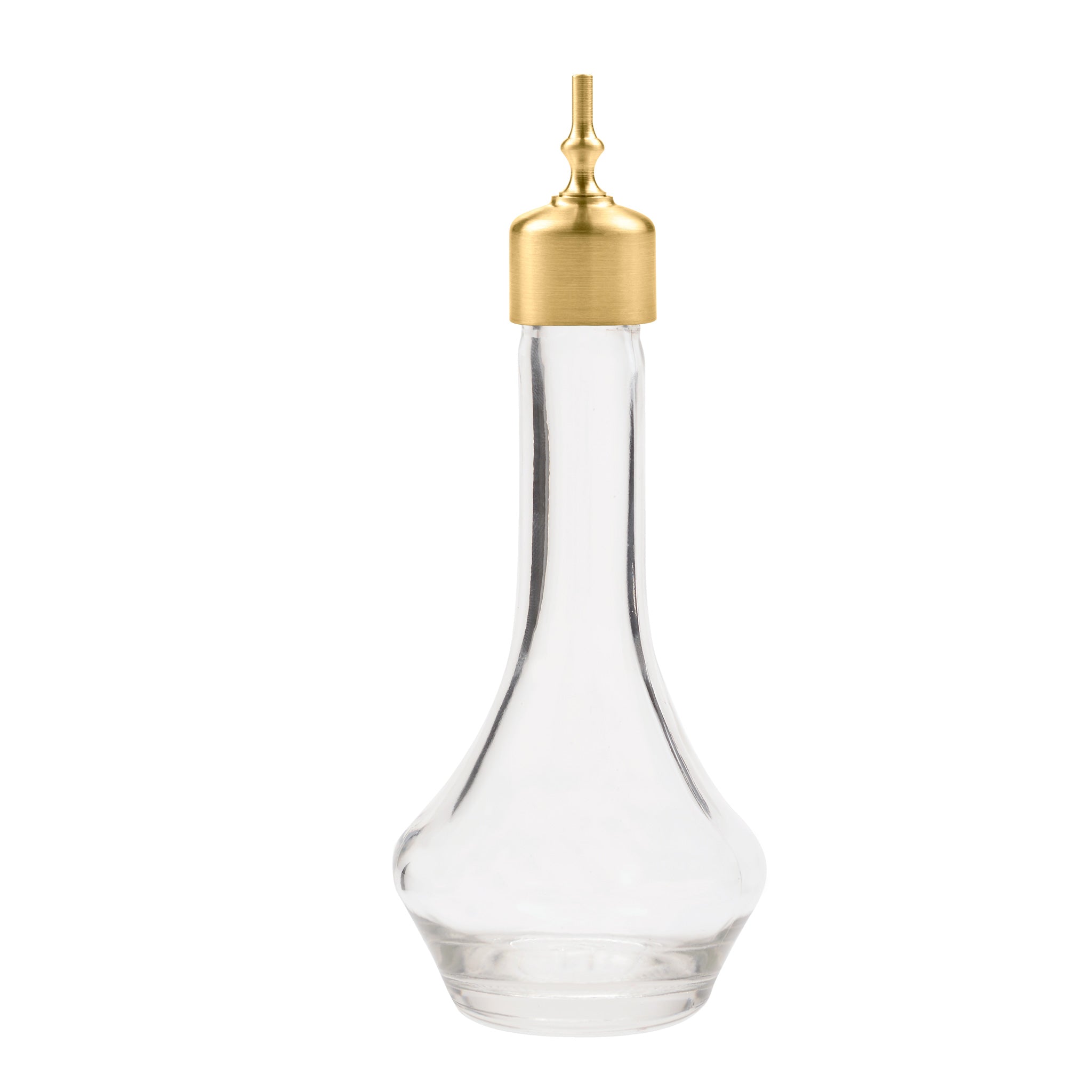 Threaded Bitters Bottle - Gold Imperial Style DashDart® 100ml (3.4oz) | Premium Cocktail Mixing & Home Bar Accessory for Bartenders & Mixologists