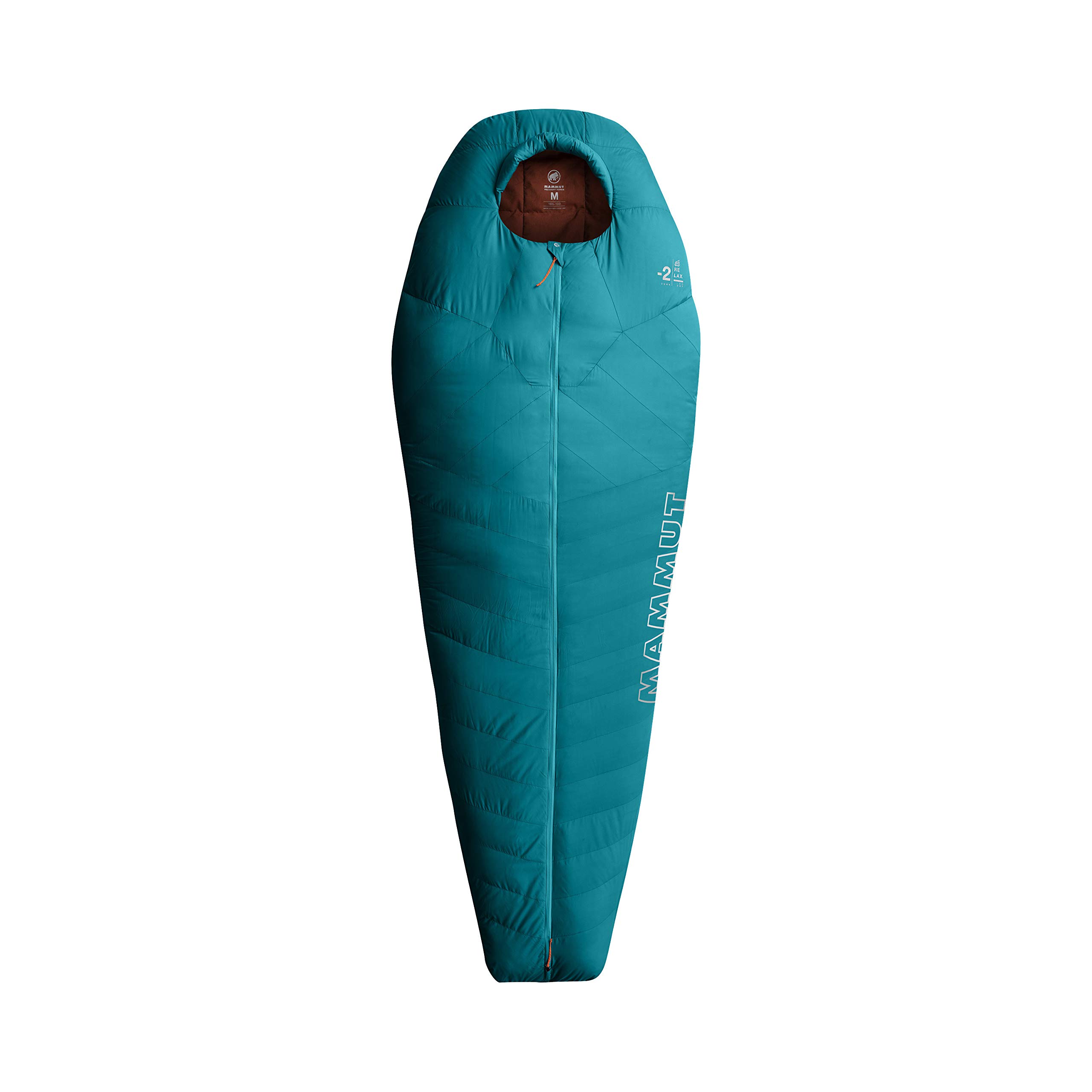 Mammut Women's Relax -2C Down Sleeping Bag - Lightweight & Warm for Camping, Hiking & Backpacking - Perfect for Cold Weather Adventures