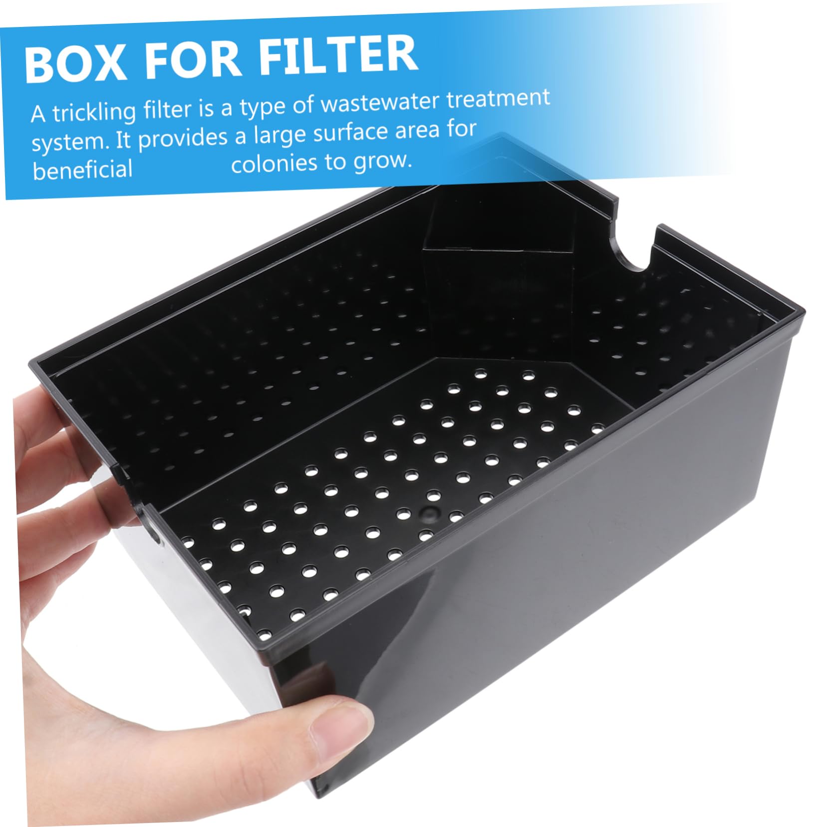 2PCS Aquarium Filter Strainers for Fish Tank - External Acrylic Enclosure Case