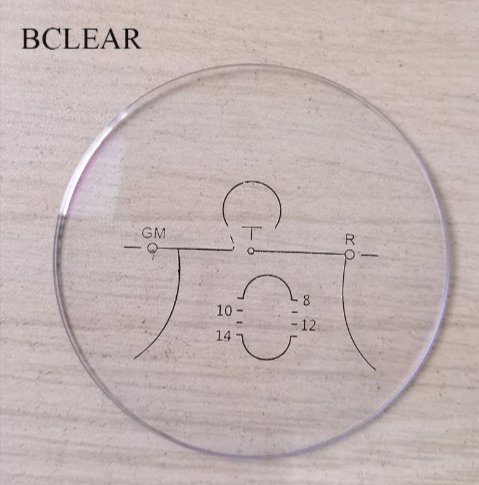 Bclear 1.56 Index Office Computer Progressive Clear Lenses - Blue Light Blocking Glasses for Digital Eye Strain Relief - Perfect for Work, Gaming & Screen Time