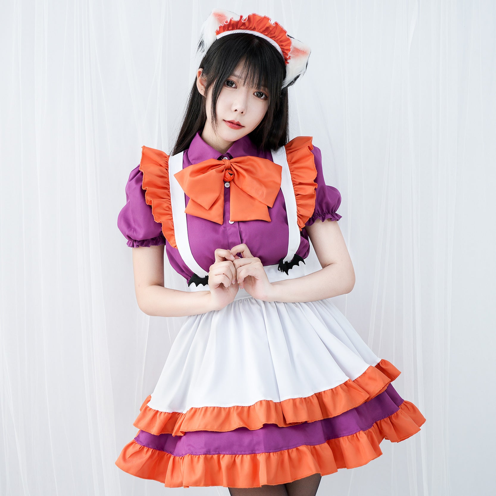 Sexy Gothic Lolita Maid Halloween Costume for Women - Perfect for Cosplay, Halloween Parties & Anime Conventions
