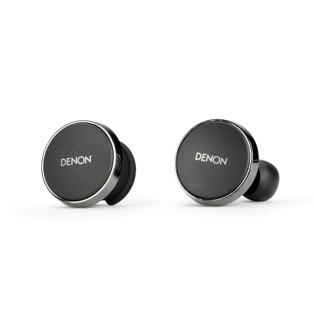Denon PerL Pro True Wireless Earbuds - Premium Noise Cancelling Bluetooth Earbuds with Hi-Res Audio for Gym, Travel & Work