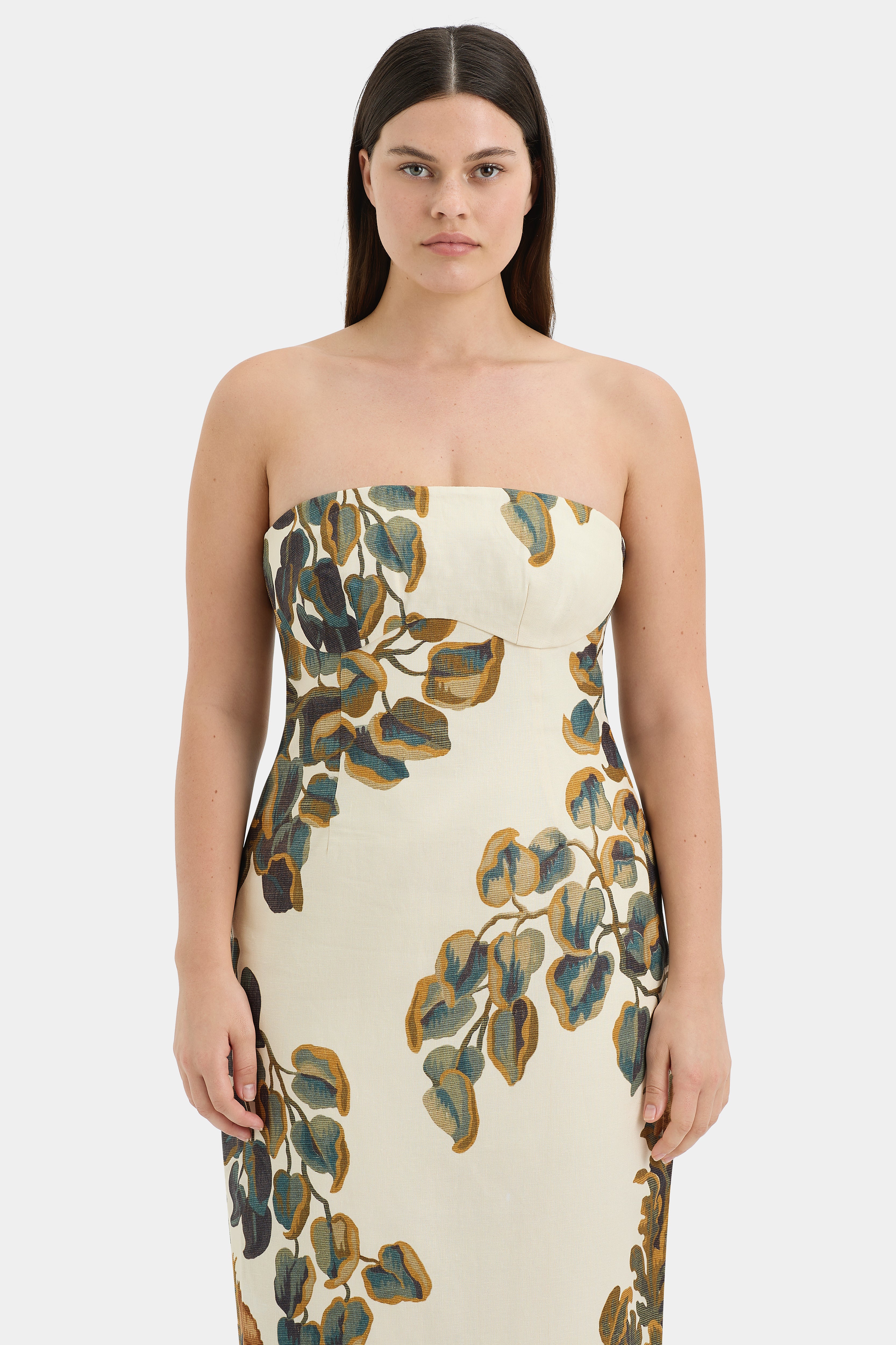 Evalita Elegant Column Dress for Women - Flattering A-Line Maxi Dress for Weddings, Parties & Special Occasions
