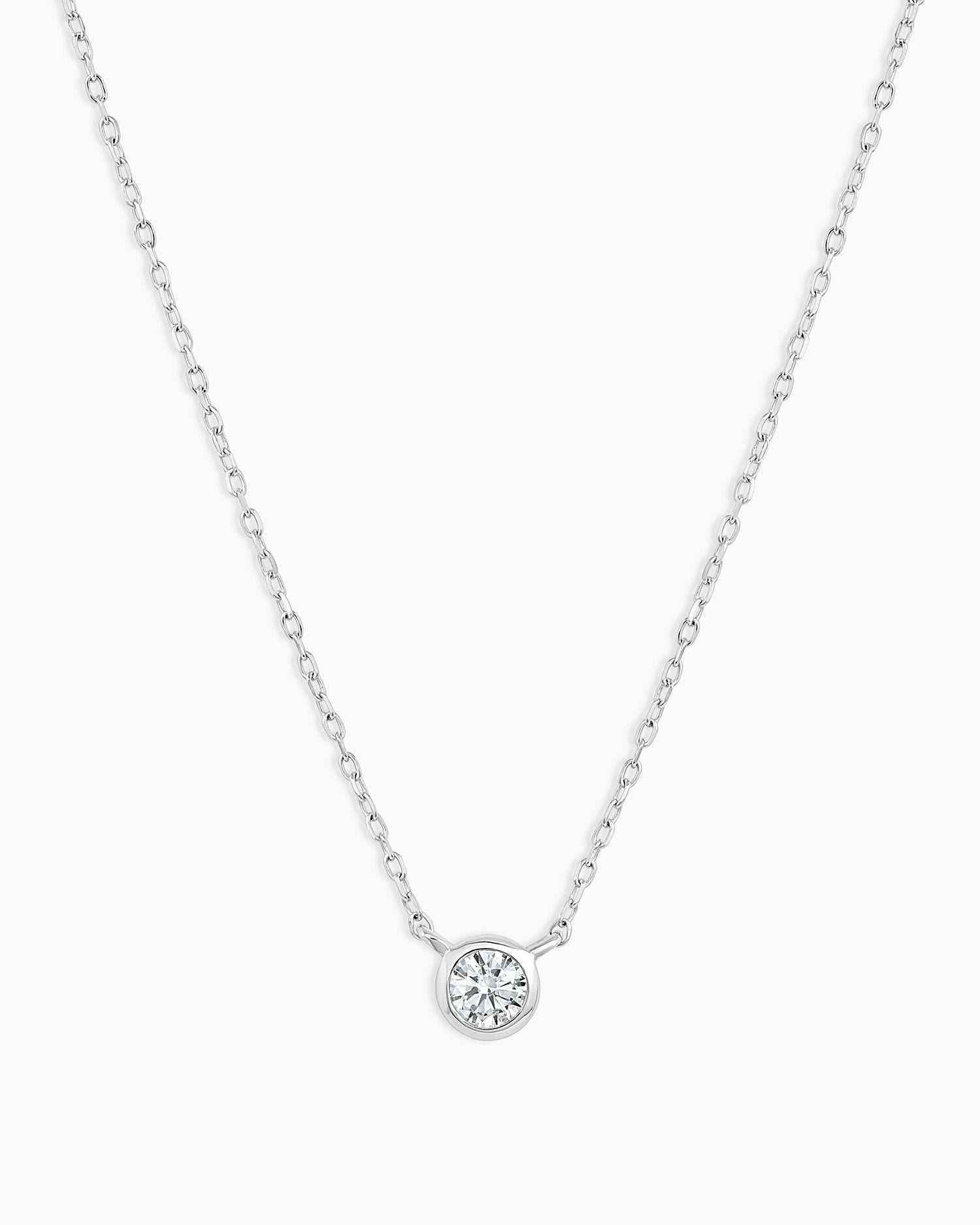 Elegant Classic Diamond Necklace for Women - 18K Gold Plated Pendant Jewelry Gift for Anniversary, Wedding & Special Occasions