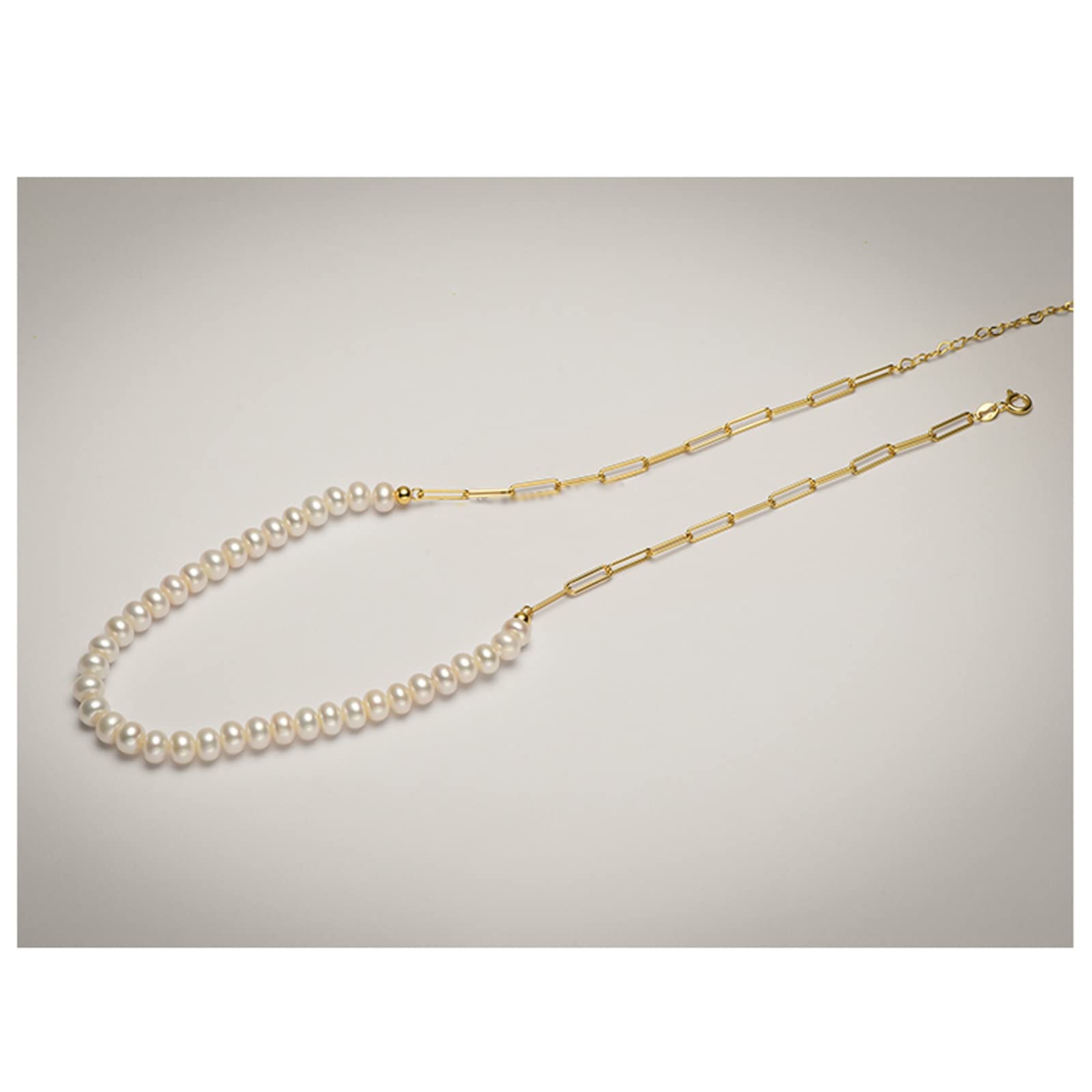 Elegant 6-7mm Freshwater Pearl Necklace for Women | Fashionable Pearl Jewelry Gift | Perfect for Weddings, Parties & Everyday Wear