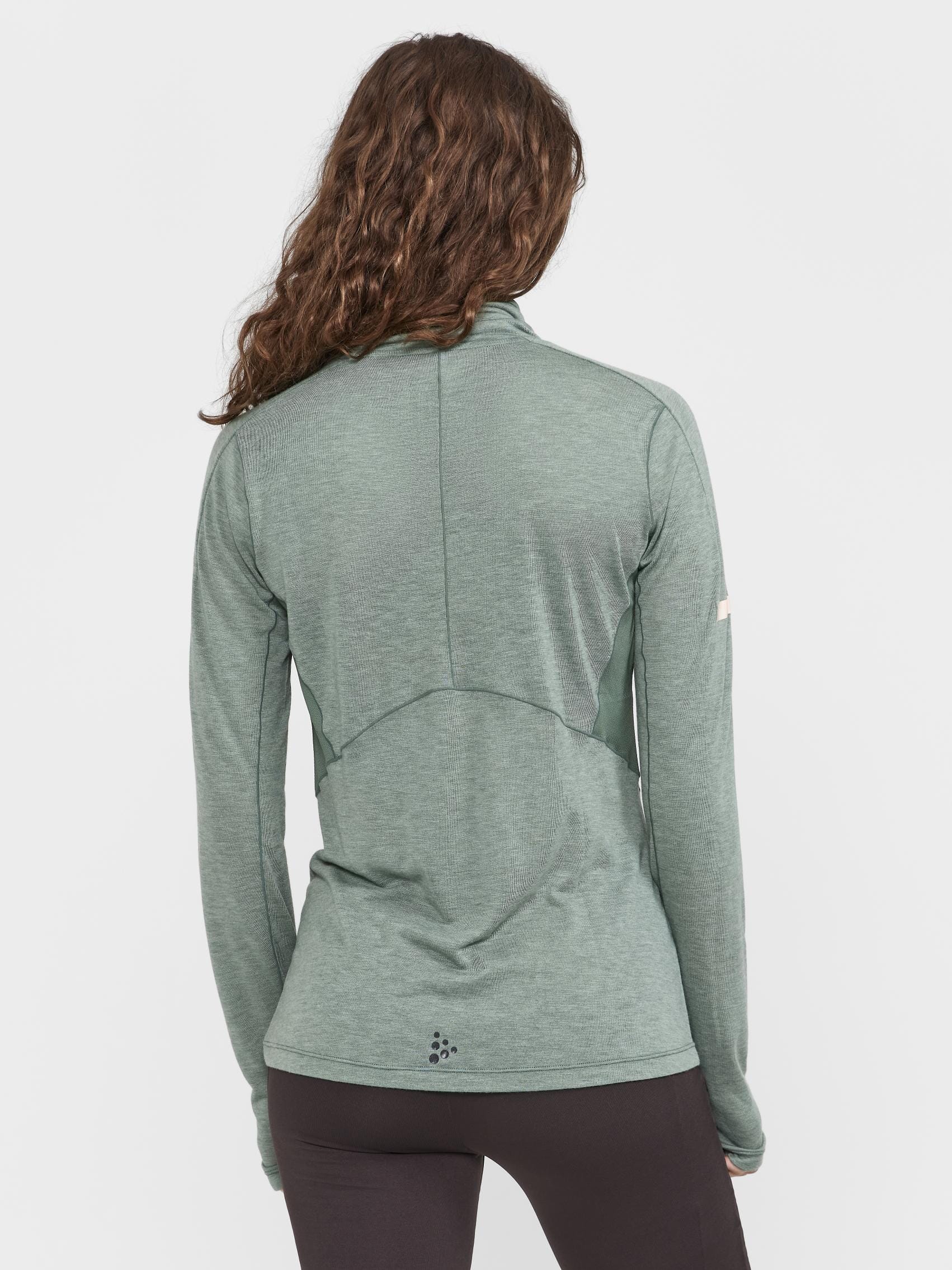 Women's Advanced Subzero Wool Running Tee 2 - Moisture-Wicking & Thermal Base Layer for Cold Weather Running, Hiking & Outdoor Workouts