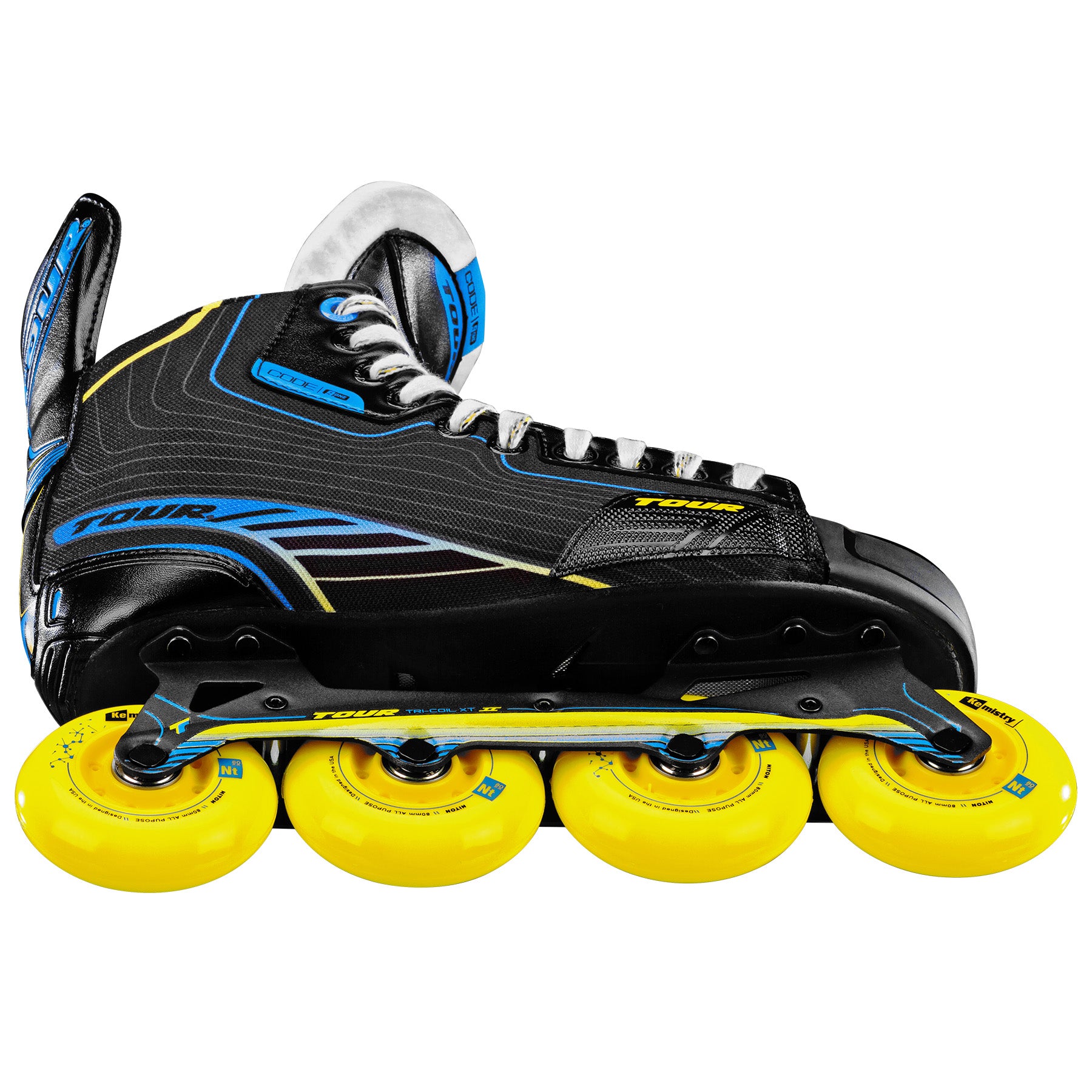 Code 9.one Junior Roller Hockey Skates - Youth Inline Skates for Boys & Girls - Lightweight & Durable for Street & Rink Hockey Practice