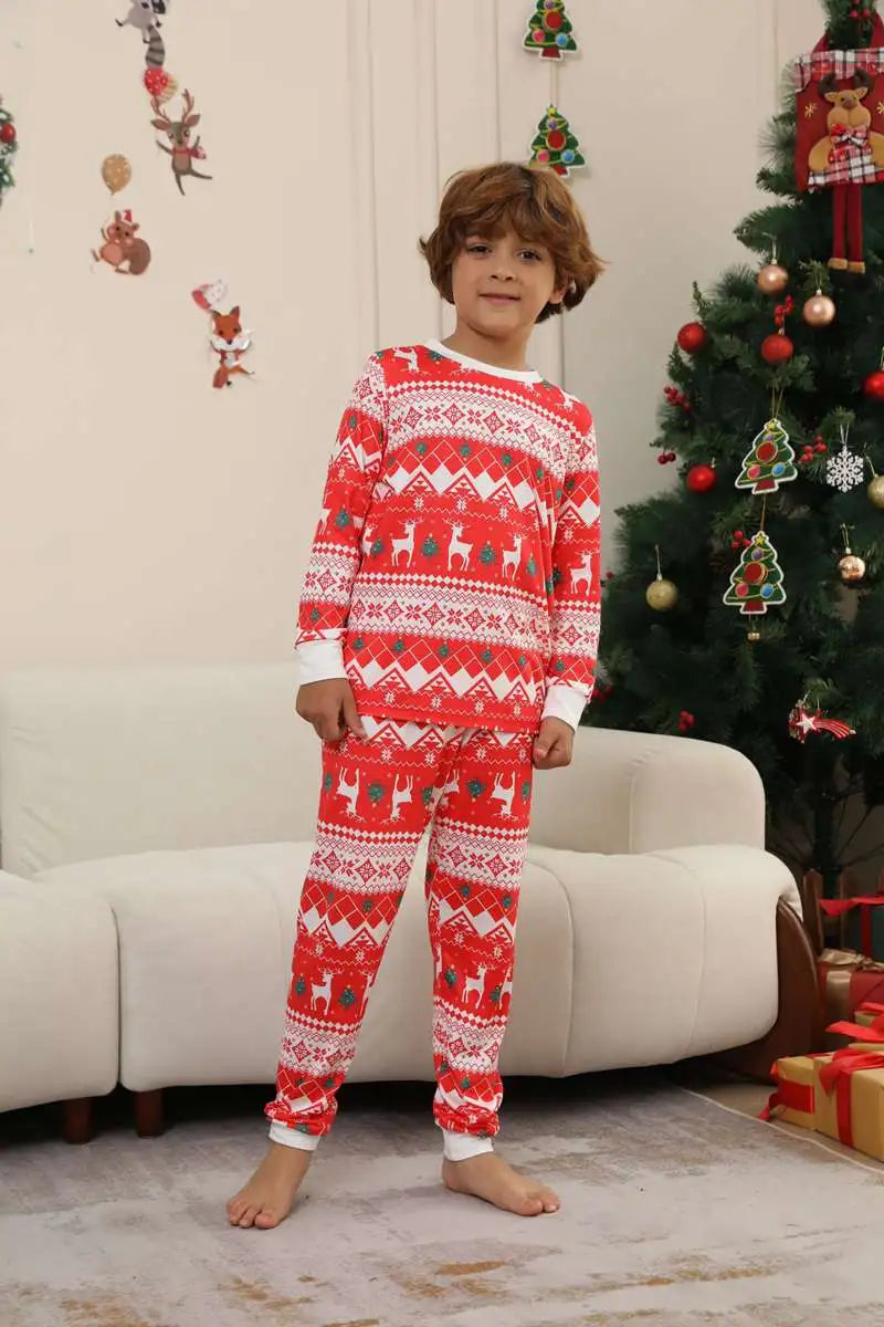 Christmas Matching Family Pajamas Set - Cozy Holiday Pjs for Family Photos, Christmas Morning & Festive Gatherings
