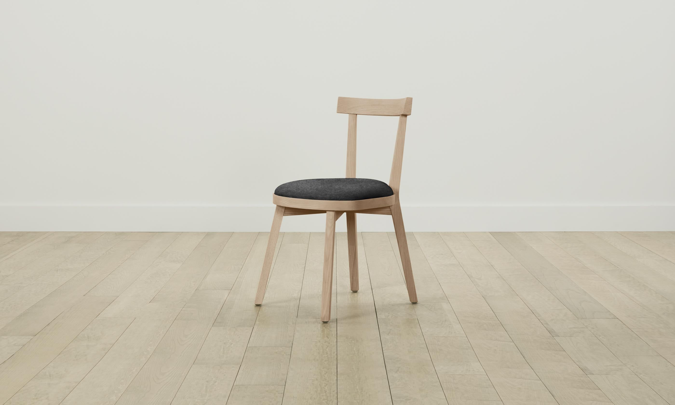 Allen Dining Chair - Performance Tweed Upholstered Seat - Modern Comfort for Kitchen, Dining Room & Office Workspace