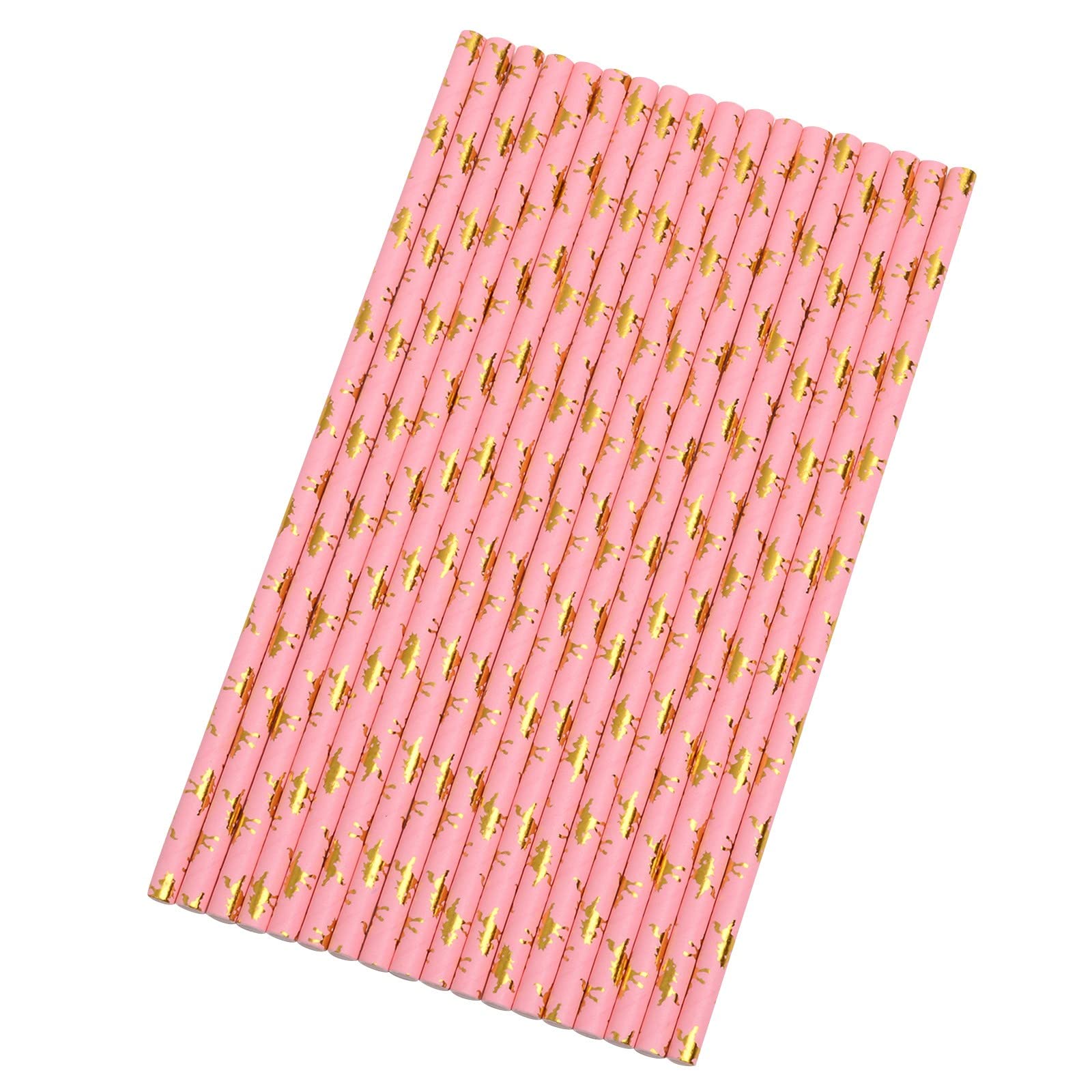 Eco-Friendly Disposable Striped Paper Drinking Straws - 25pc Star & Love Design, Bulk 10000 Pack (One Size) - Perfect for Parties, Weddings, and Eco-Conscious Events