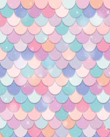 Dreamlike Mermaid Fish Scale-26