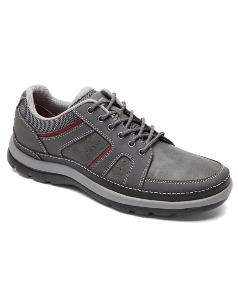 Rockport Men's Mudguard Grey Walking Shoes - Comfortable & Durable for Work, Travel & Everyday Wear