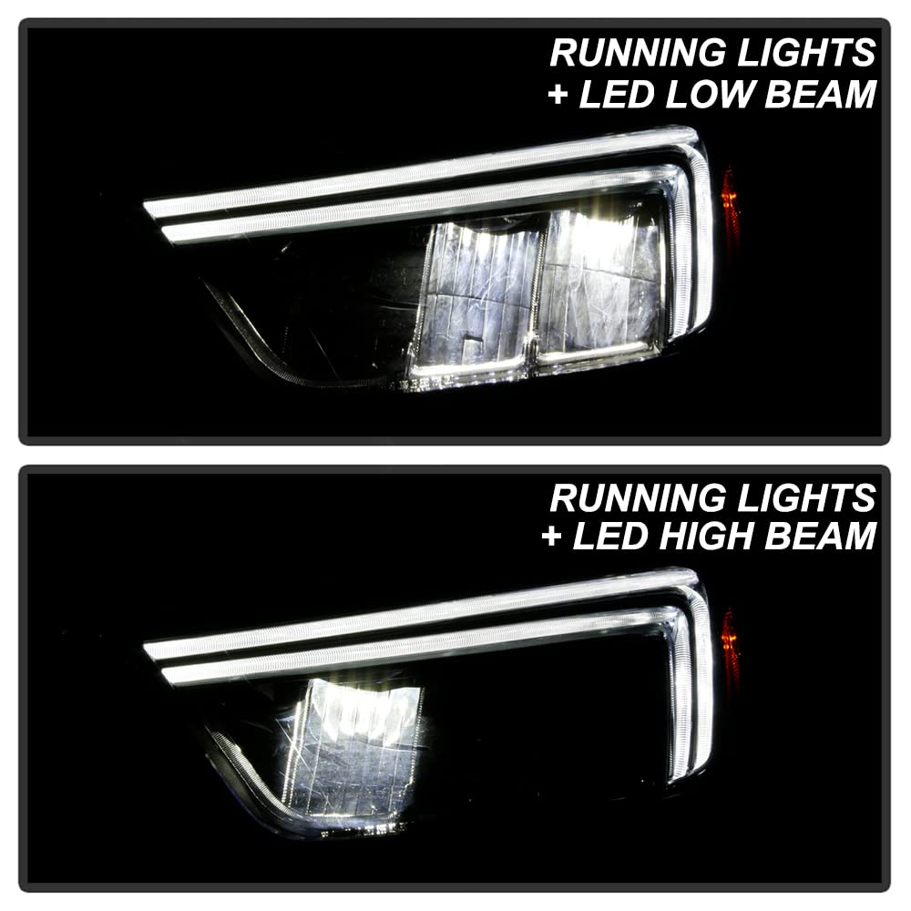 2017-2021 Buick Encore LED Headlights - OEM Style Aftermarket Replacement with Full LED Tube (Driver Side) | Perfect for Night Driving & Enhanced Visibility