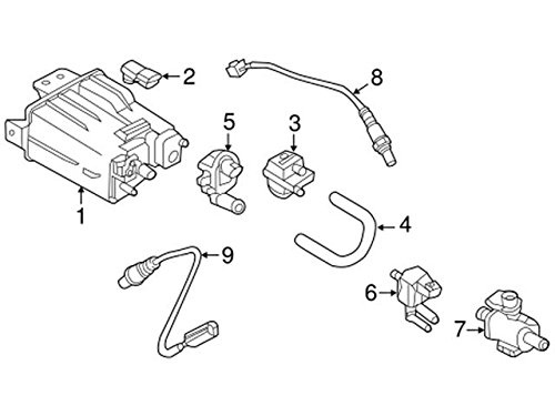 Nissan 226A0-3RC0A Oxygen Sensor - Compatible with Nissan Vehicles - High Performance Heated O2 Sensor for Improved Fuel Efficiency & Emissions - Perfect for Engine Diagnostics & Performance Tuning