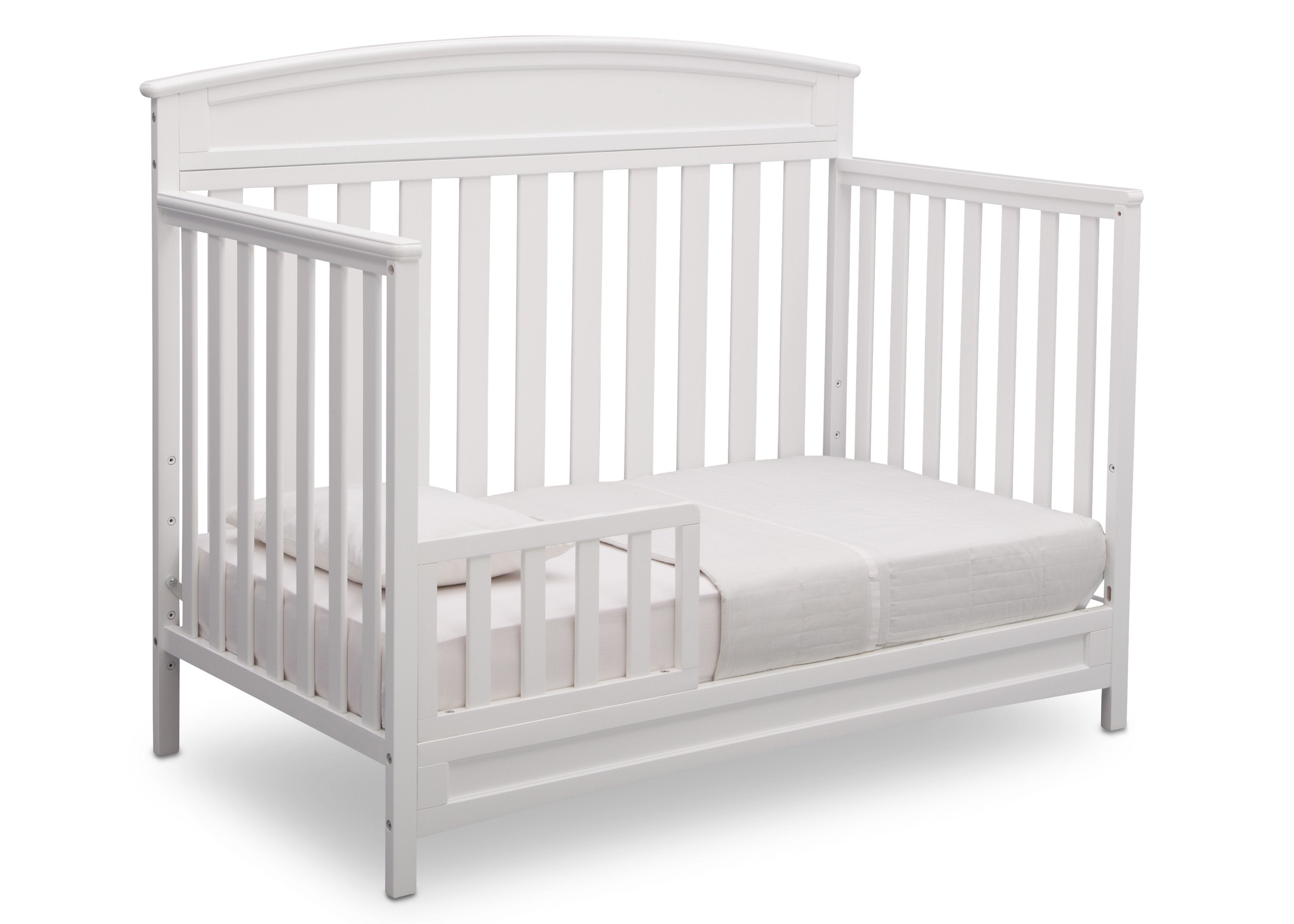 Lila 5-in-1 Convertible Baby Crib - Toddler Bed & Daybed with Adjustable Mattress Height | Perfect for Nursery, Bedroom & Guest Room