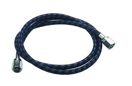 Premium Stainless Steel Nitrous Oxide Hose for Medical & Dental Use - DCI International Silver N2O Gas Hose (1 Pack) - Ideal for Anesthesia, Pain Management & Dental Procedures