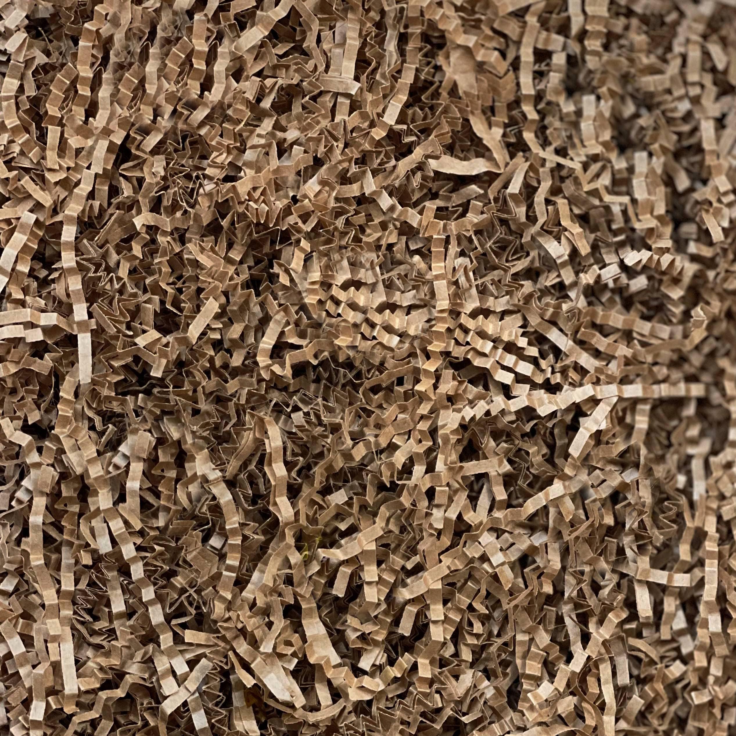 1LB Kraft Crinkle Paper - Eco-Friendly Shredded Packing Material for Gift Wrapping, Shipping & Crafts | Made in USA | Perfect for Party Decor, Amazon FBA Packaging & DIY Projects