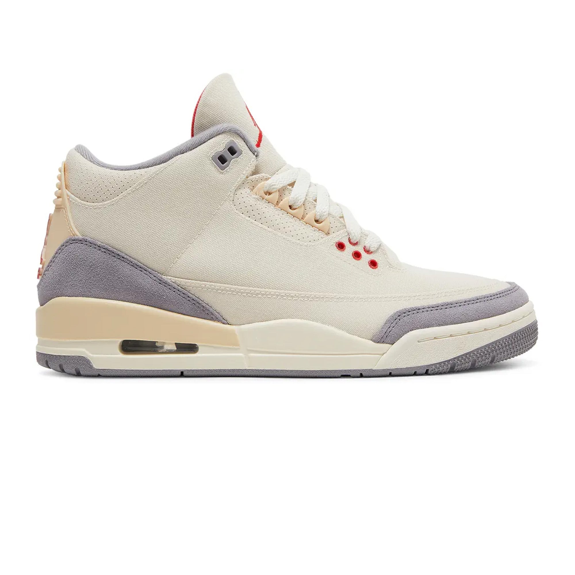 Air Jordan 3 Retro 'Muslin' (2022) - Men's Basketball Shoes - Comfortable Sneakers for Running & Streetwear Fashion - Perfect for Sports, Gym Workouts and Casual Outfits