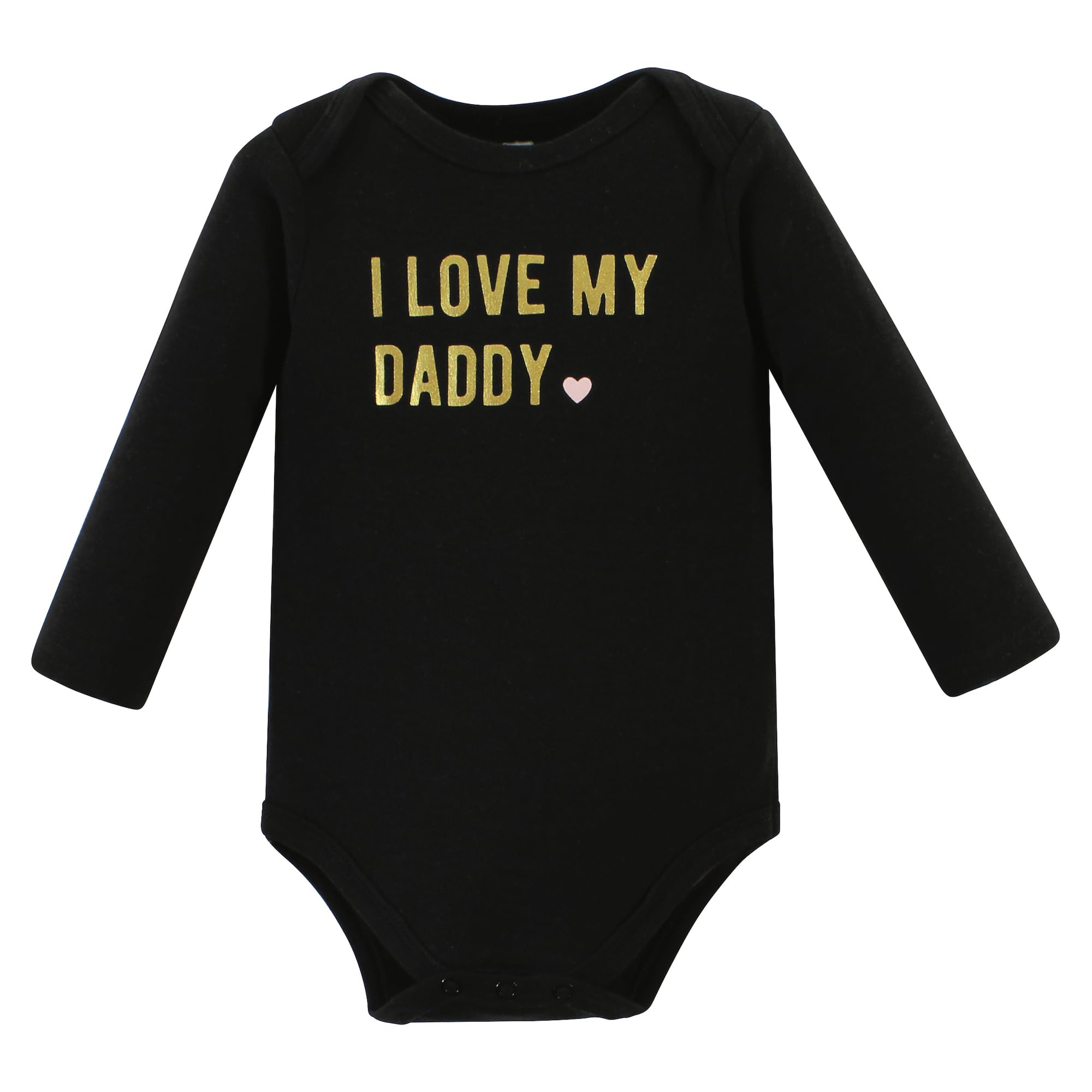 Hudson Baby Unisex Cotton Long-Sleeve Bodysuits - 5-Pack, 18-24 Months | Soft & Comfortable Baby Onesies for Daily Wear, Playtime & Family Outings | Daddys Little Princess Design