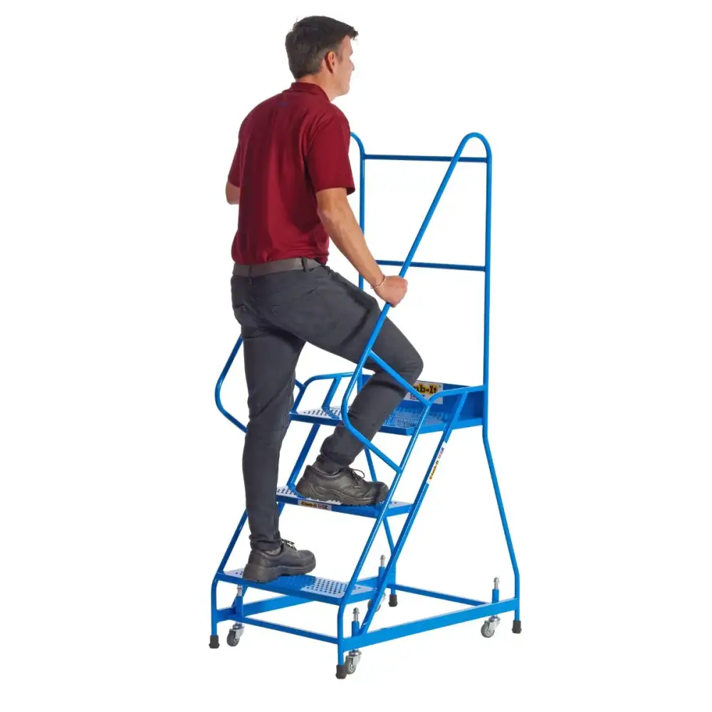Climb It UK Spring Loaded Steps - Adjustable Ladder Steps for Easy Climbing - Perfect for Home, Garage, and DIY Projects