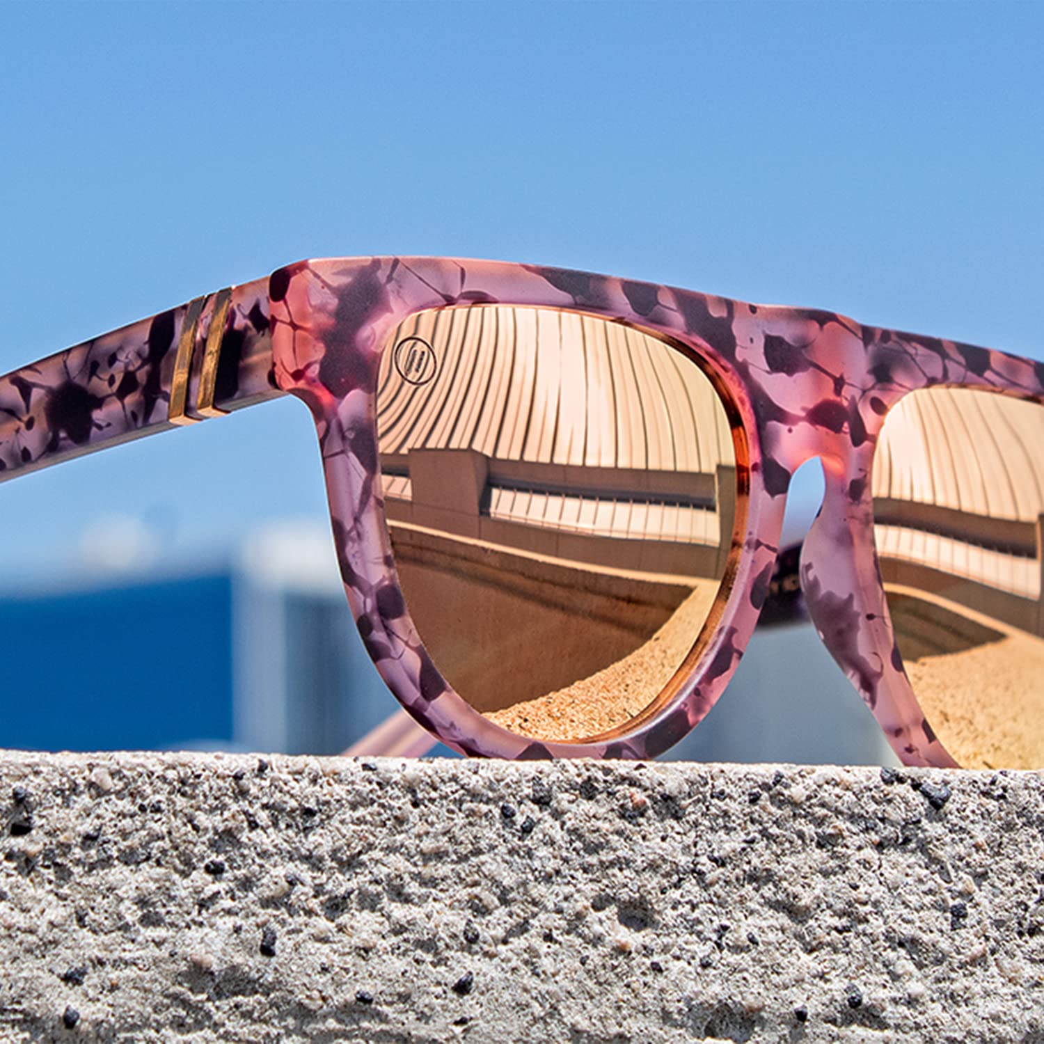 Blenders Eyewear Clover Polarized Sunglasses for Men & Women – 100% UV Protection, Durable & Stylish – Perfect for Driving, Running, and Outdoor Activities