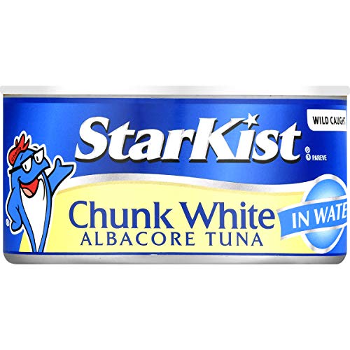 StarKist Chunk White Albacore Tuna in Water - 12 Oz (Pack of 12) | Premium Canned Tuna for Salads, Sandwiches & Healthy Meals | High Protein, Low Mercury, Non-GMO