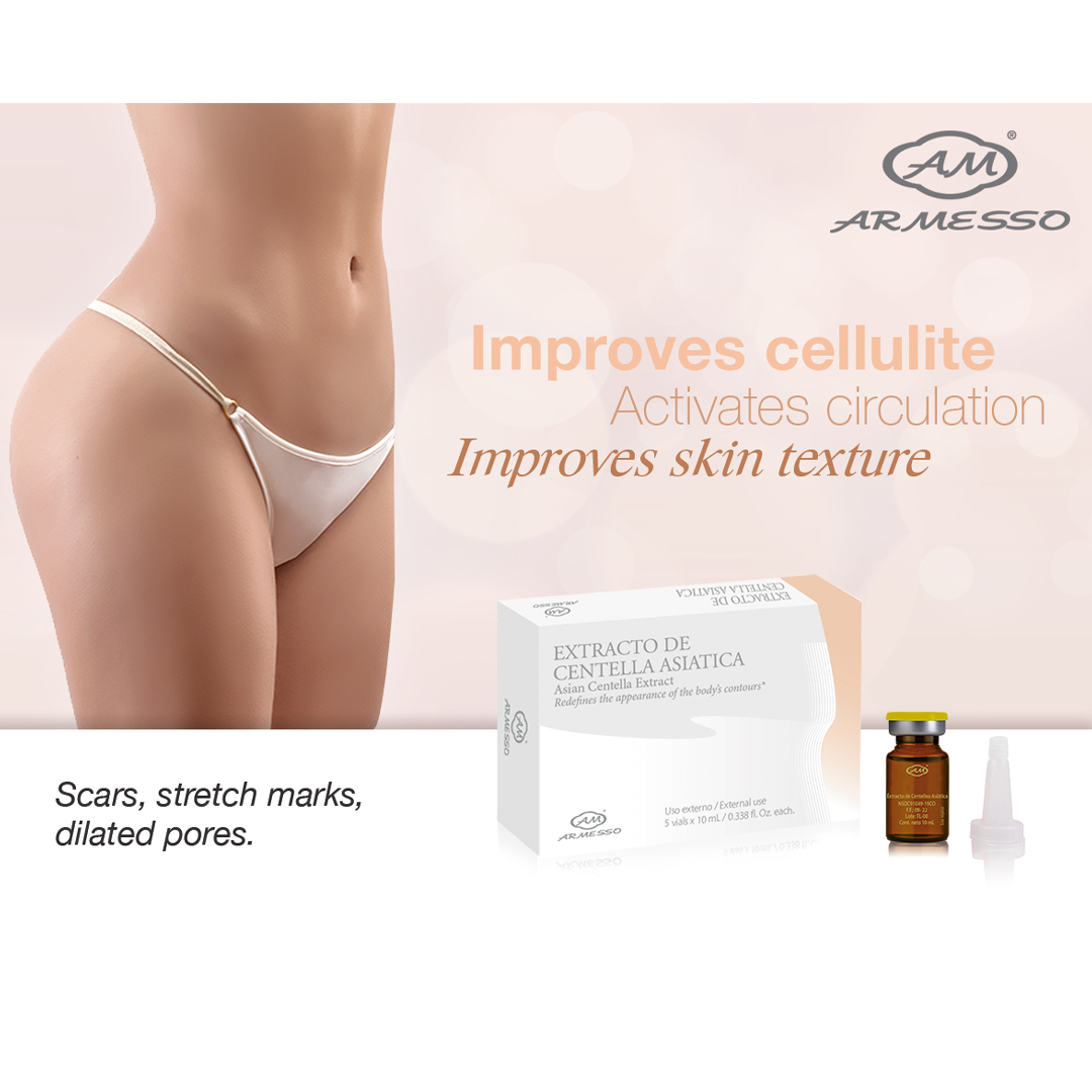 AM ARMESSO | Asian Centella Serum for Skin Repair & Circulation Support | Brightening & Hydrating Face Serum for Sensitive Skin | Use for Daily Skincare Routine & Post-Sun Care