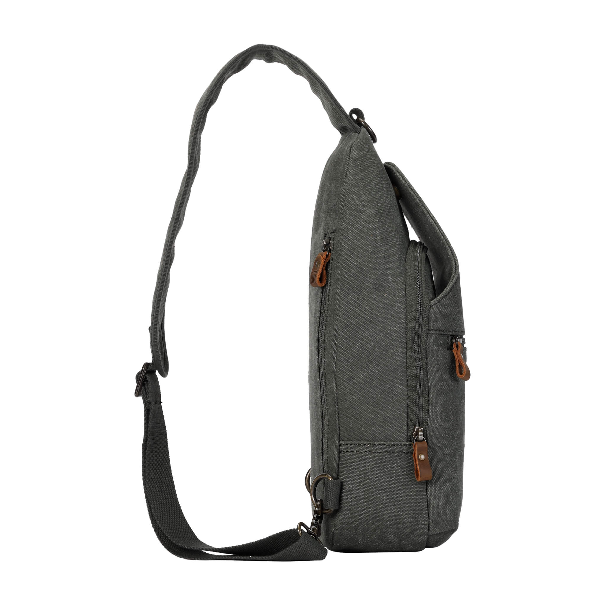 TRP0551 Troop London Classic Sling Bag - Stylish One Strap Backpack for Men & Women - Perfect for Travel, Work & Everyday Use