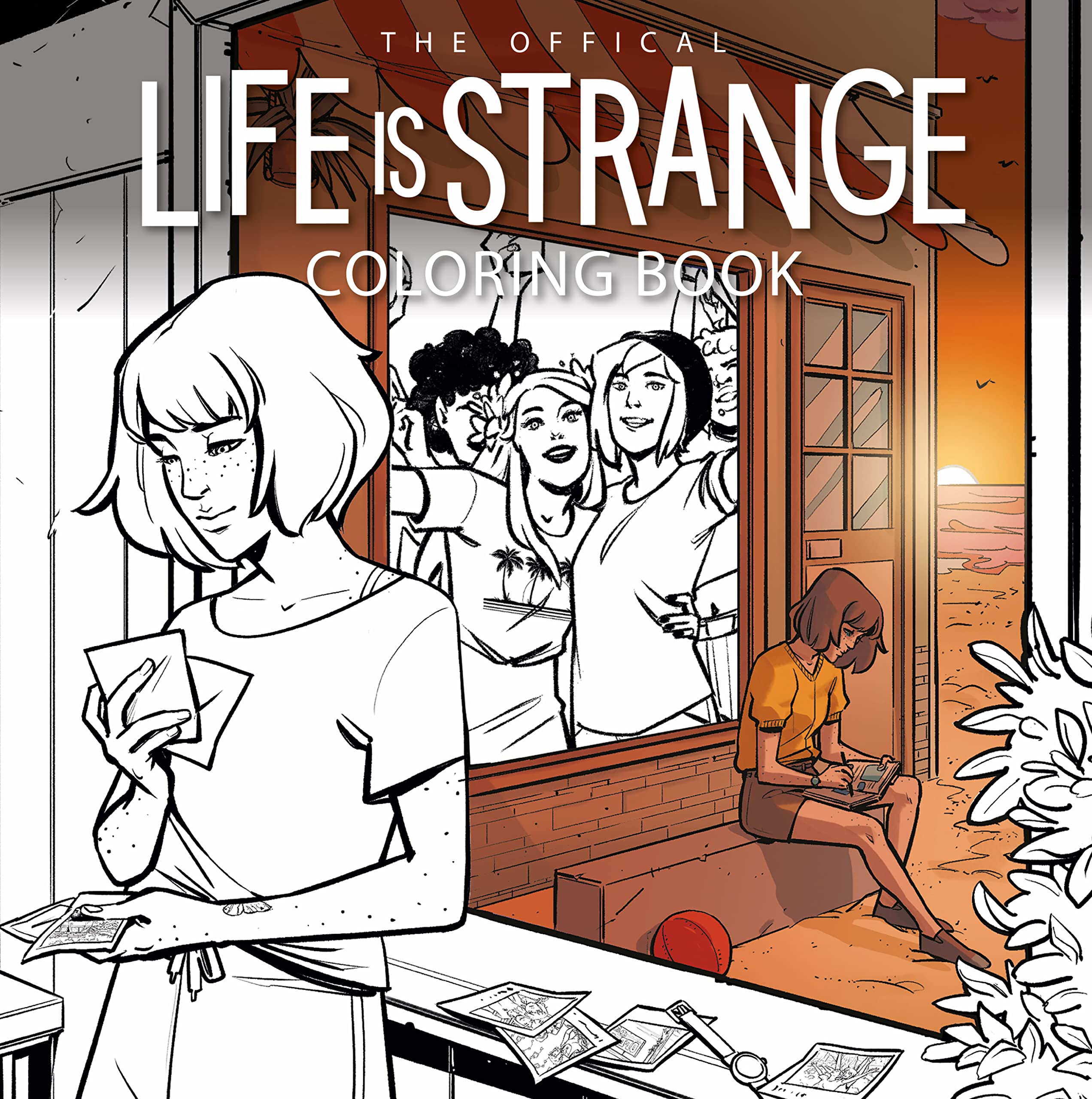 Life Is Strange Official Coloring Book - Relaxing Art Therapy for Fans | Stress Relief & Creative Fun for Adults & Teens