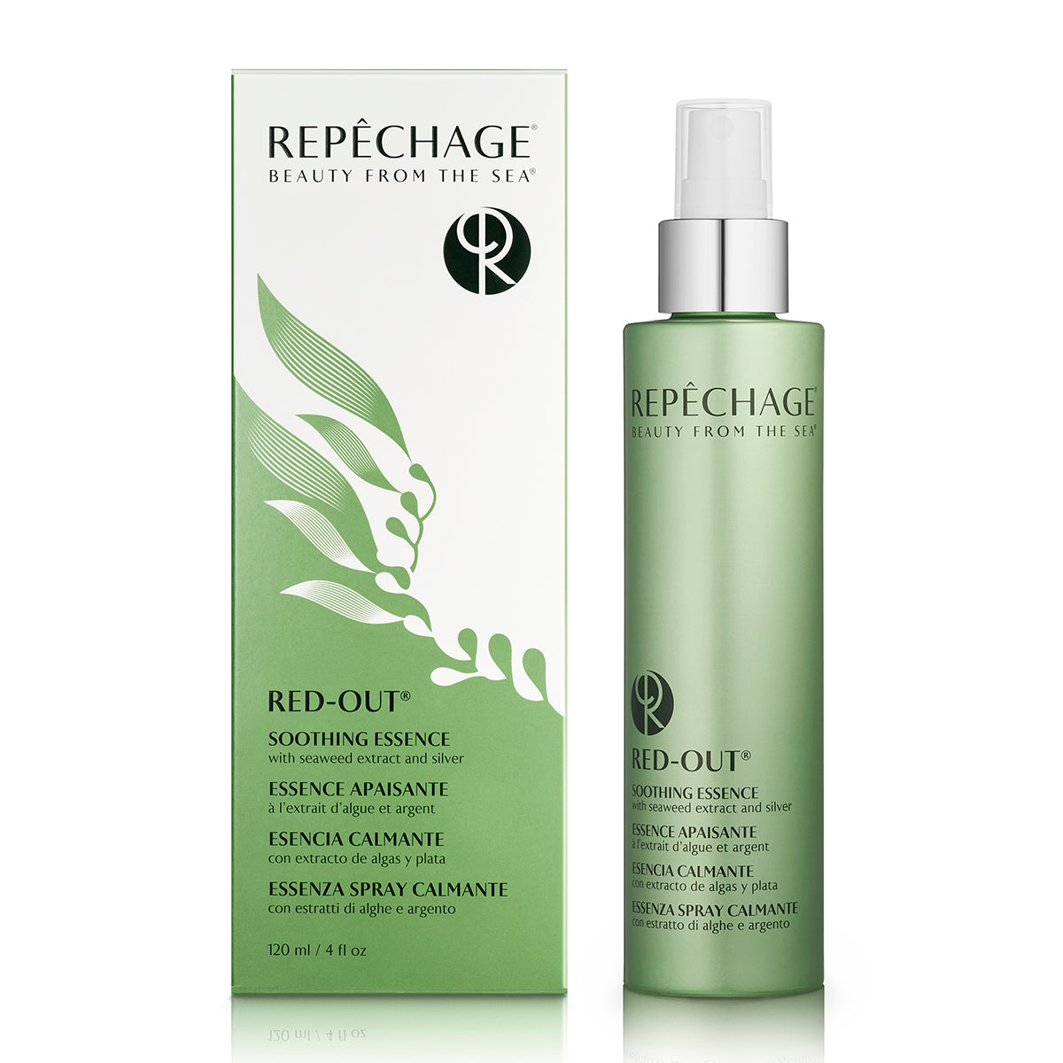 Red Soothing Essence with Seaweed Extract & Silver for Acne-Prone Skin | Hydrating & Calming Facial Serum for Sensitive Skin | Perfect for Daily Skincare Routine & Post-Treatment Care
