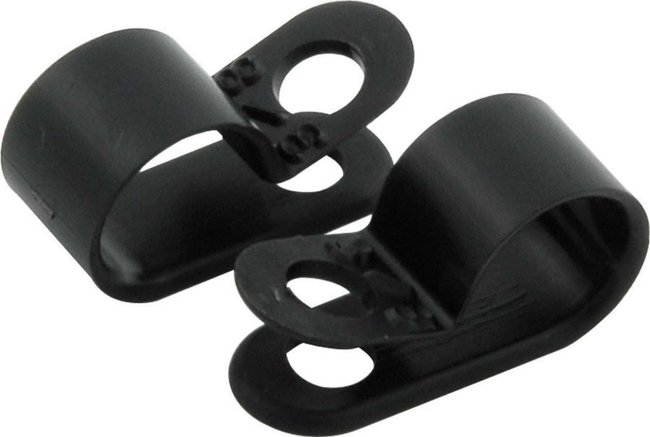 Allstar Performance ALL18312 0.38 Inch Nylon Line Clamps - 10 Pack for Automotive, Marine & Industrial Hose Fastening