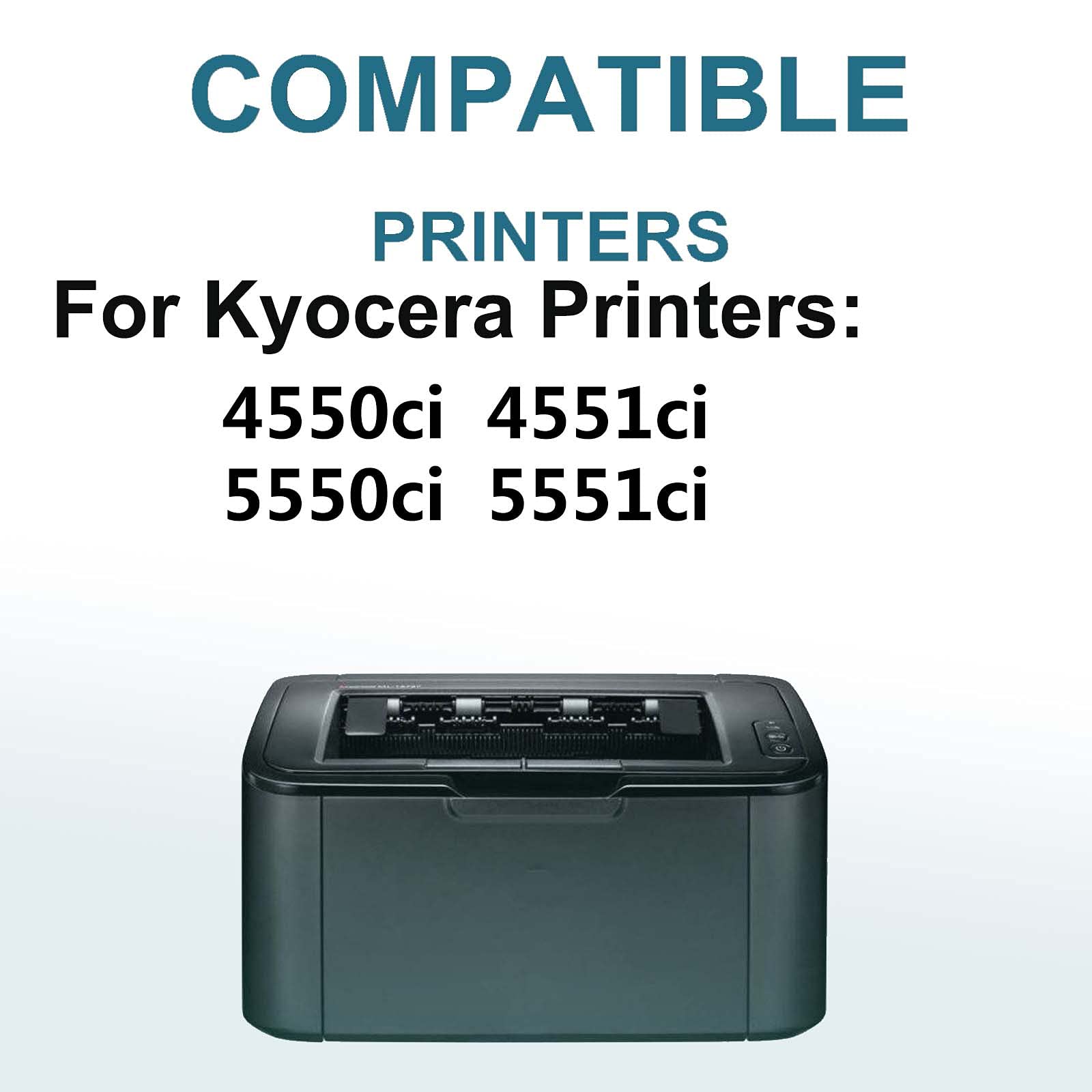 High Yield TK8507 (TK-8507M) Compatible Magenta Laser Toner Cartridge - 1 Pack for Kyocera-Mita TaskAlfa 5551ci Printer | Perfect for Office Printing, Document Reproduction & High-Volume Business Use