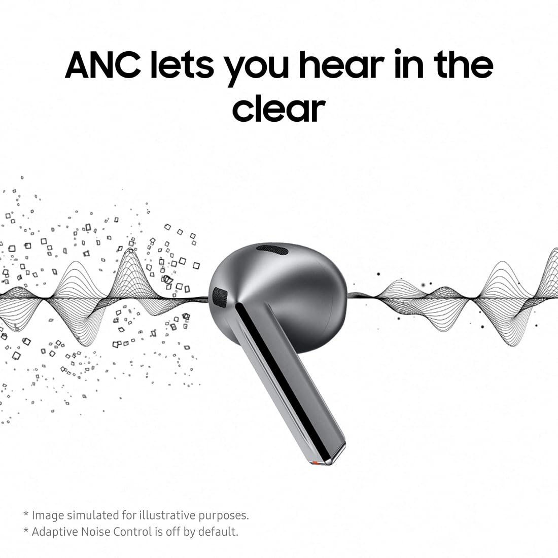 Samsung Galaxy Buds3 Pro White - Wireless Bluetooth Earbuds with Galaxy AI, Active Noise Cancelling, 360 Audio - Perfect for Gym, Travel & Work (UK Version with 2-Year Warranty)