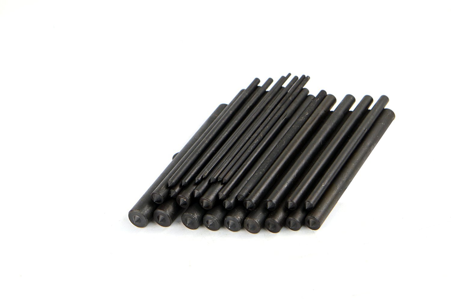 28-Piece Center Transfer Punch Set - High Precision Machinist Tool Kit with Heat-Treated Steel & Black Oxide Finish - Perfect for Metalworking, Jewelry Making, and Automotive Repair