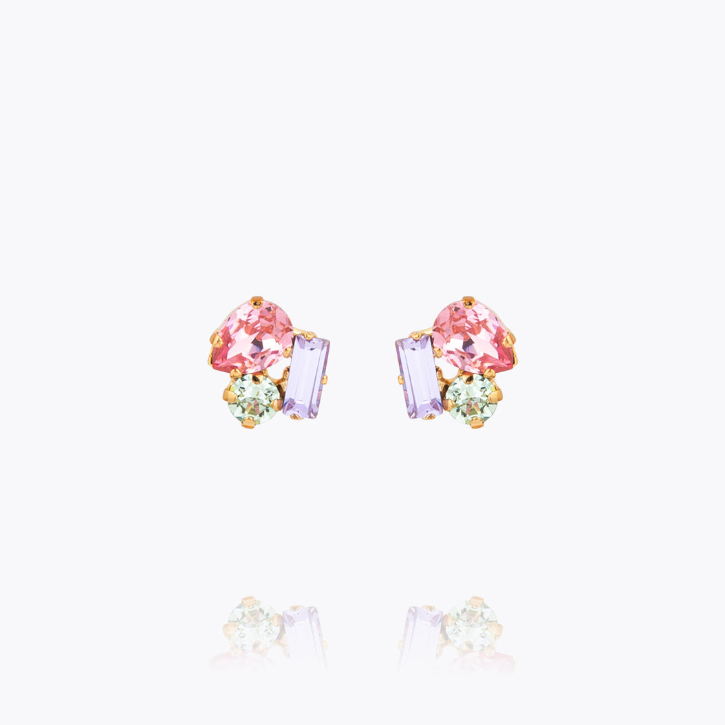 Pastel Color Stud Earrings for Women - Trendy & Lightweight Hypoallergenic Jewelry - Perfect for Everyday Wear, Parties & Gifts